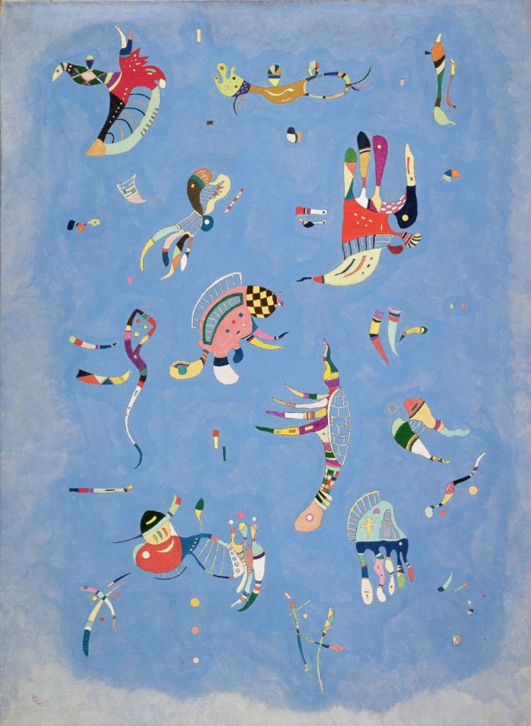 Sky Blue Kandinsky