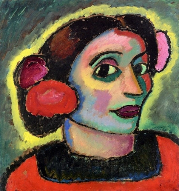 1911 Alexej Von Jawlensky (Russian Artist, 1864-1941) Spanish Woman