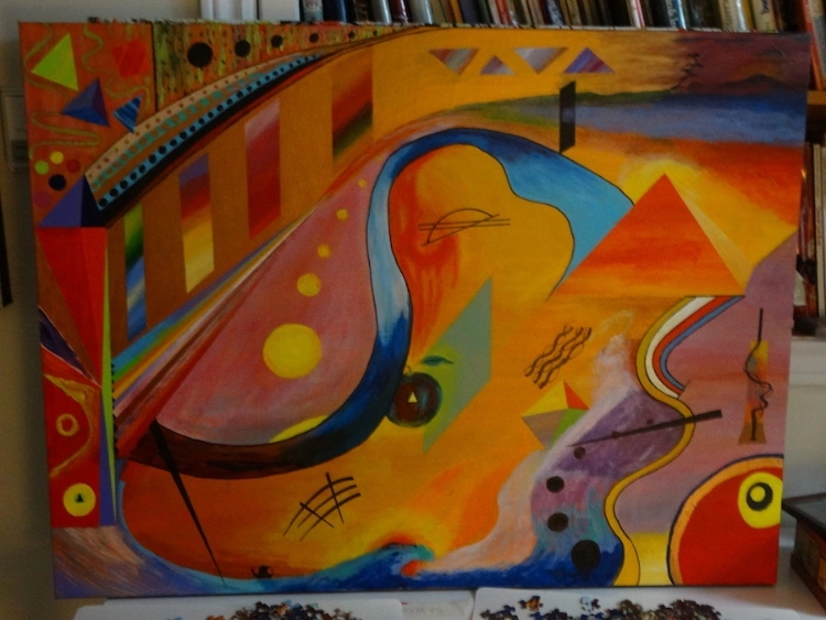 Kandinsky Painting Copy