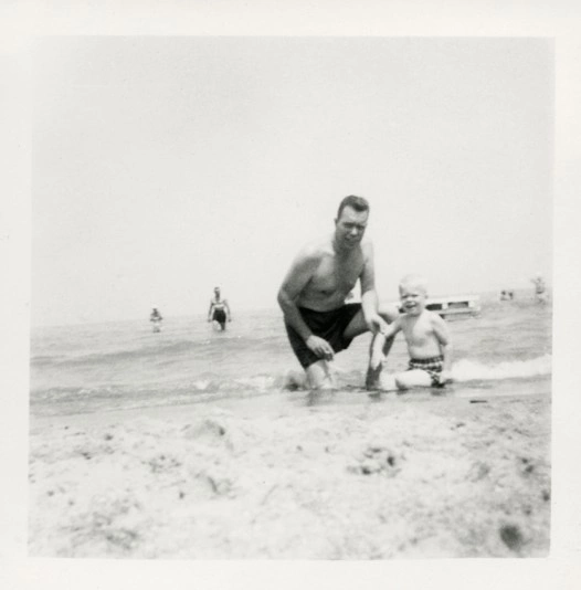 Joe Mcnally As A Kid With His Dad