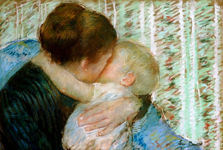 A-goodnight-hug-mary-stevenson-cassatt