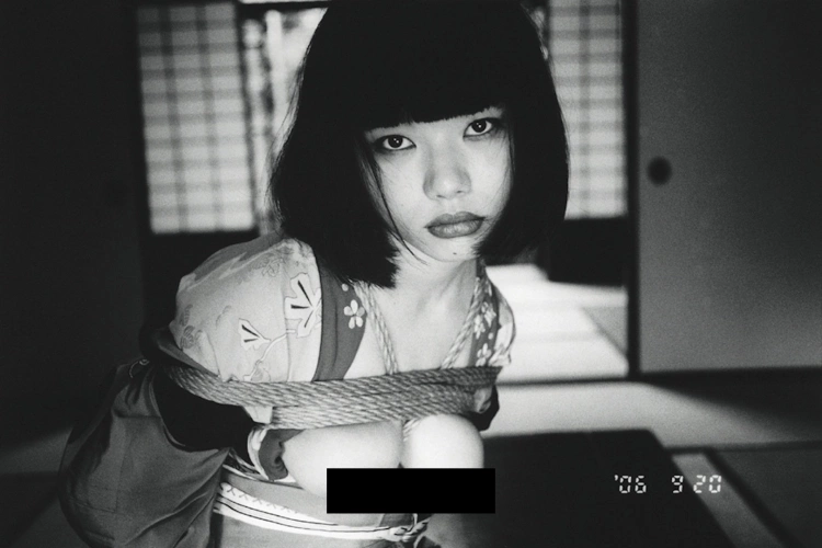 Women Bound with Rope in Stark Colors